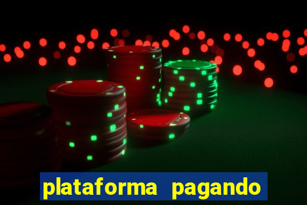 plataforma pagando no cadastro